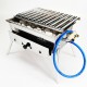 Скара на газ с вулканични камъни Скара на газ с вулканични камъни